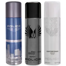 Police Light Blue, Wings Titanium & Contemporary Deo Combo Set-image-86