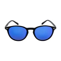 Opium Blue UV Protection Round Unisex Sunglasses-image-45