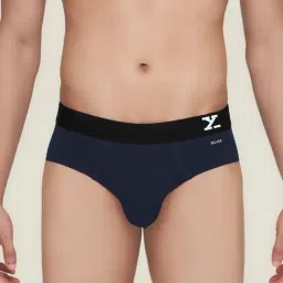 XYXX Navy Regular Fit Briefs-picture-23