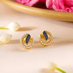 Kicky & Perky Niloofar 925 Sterling Silver Earrings For Women-image-48