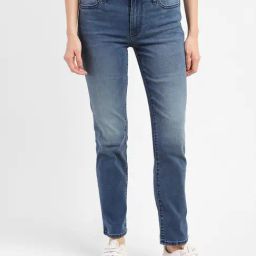 Levi's 712 Indigo Slim Fit Mid Rise Jeans-image-72