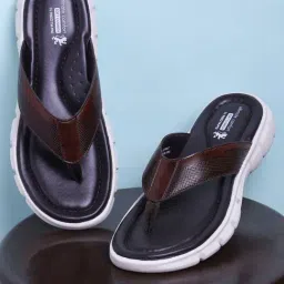 Red Tape Men's Cognac Thong Sandals-image-73