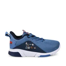 Campus Kids Blue & White Running Shoes-image-93