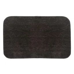 BIANCA Ultra-Soft Fluffy Bath Mat With Non-Slip Rubber Backing -1pc Medium (plush) solid-brown image 2