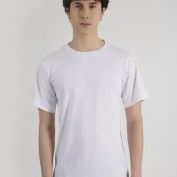 IVOC White Solid T-Shirts-picture-7