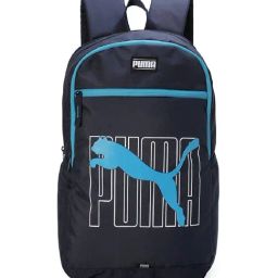 Puma Navy Logo Backpack-95