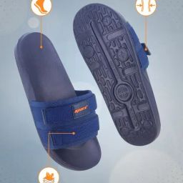 Sparx Men's Blue Slides image 5