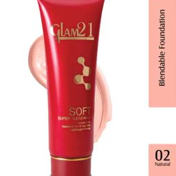 Glam21 Soft Super Blendable Tube Foundation 02 Natural - 50 gm-32