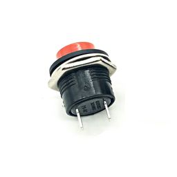Red R13-507 16mm No Lock Push, Button Momentary Switch 3A, 250V image 2
