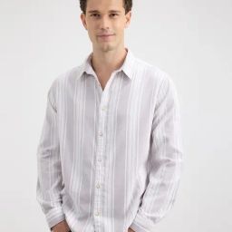 Pepe Jeans Grey Regular fit Stripes Shirt-picture-27