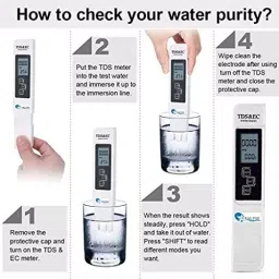 OCEAN STAR TDS EC Meter and ph Drop Combo Z7-P656-NQT1 Combo of 2 image 4
