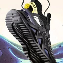 Atom Men's Black Running Shoes-14
