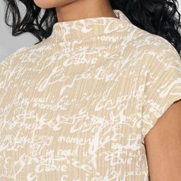 People Women Typography printed High Neck Regular Crop Top-picture-37