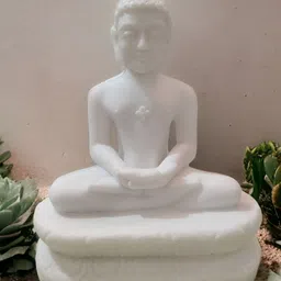Vrinban International White Buddha Figurine Showpiece-picture-14