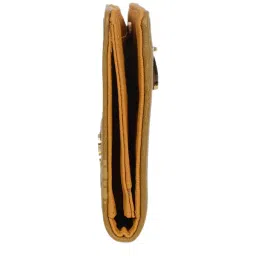 Baggit Tan Printed Bi-Fold Wallet for Women image 5