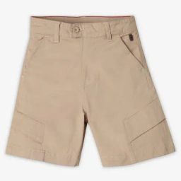 Ed-a-Mamma Kids Beige Solid Shorts-image-97