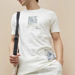 Forca By Lifestyle Off White Regular Fit Printed T-Shirt-image-34