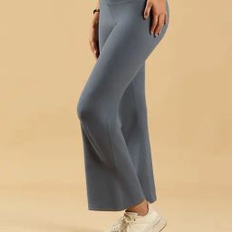 Soie Grey Regular Fit Trackpants image 3