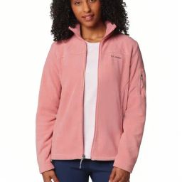 Columbia Pink Plain Fleece Jacket-10
