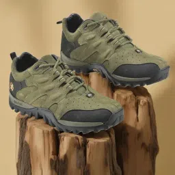 Woodland Men's Olive Casual Sneakers-image-21