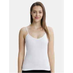 Jockey 1487 Women Super Combed Cotton Rib Camisole - White-picture-18