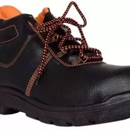 NeoSafe Steel Toe Safety Shoes High Ankle PVC Sole Black Full Grain Leather Size UK 9, Spark A5005-image-32