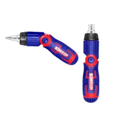 Emtop Chromium-Vanadium Steel 15 In 1 Ratchet Screwdriver Set Blue, ESDRH1502 (Set of 28)-18