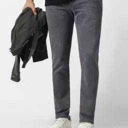 Van Heusen Grey Cotton Regular Fit Jeans-picture-45