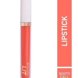 MyGlamm Lit Liquid Matte Lipstick Booty Call - 3 ml image 2