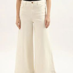 United Colors of Benetton Beige Regular Fit High Rise Trousers-picture-18
