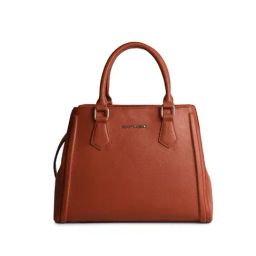 Gauge Machine Tan Solid Handbag-picture-16