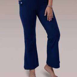 Soie Navy Regular Fit Trackpants-picture-36