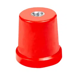 POWERMAT Conical Type Busbar Support 60 mm Red, C-1260 (M-12)-image-61