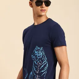 Being Human Printed Pure Cotton T-shirt-image-21