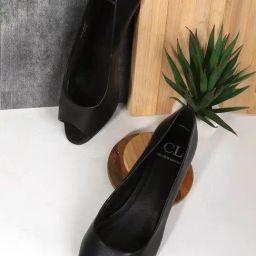 Carlton London Women's Black Peeptoe Shoes-image-33