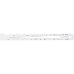 Shinwa Rules Radius Scale A-1 R0.5 - 7 mm R Gauge, 73570-23