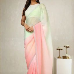 Soch Green Ombre Saree-picture-46