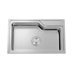Hekken Single Bowl Kitchen Sink Combo Chef Pro Series 28x18x9 inch High Glass Finish Stainless Steel, hék-ChefPro-7245-image-45