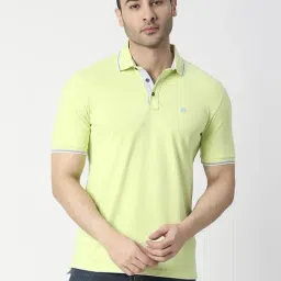 Dragon Hill Green Slim Fit Polo T-Shirt-picture-30