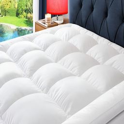 CHICERY White Cotton Water Resistant Mattress Protector-image-70