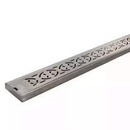 Chilly Circa 1000x100x30 mm Beaded Drain Channel Matt Finish Silver, SC-CI-1000100-image-10
