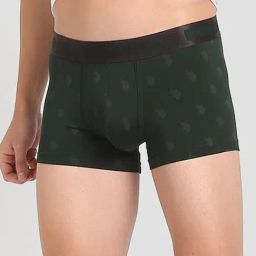 U.S. Polo Assn. Green Printed Trunks-43