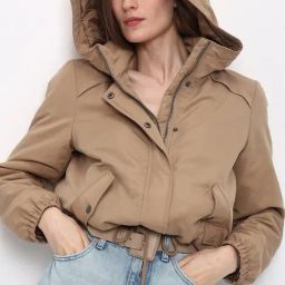 Vero Moda Brown Regular Fit Parka Jacket-picture-44