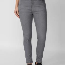Van Heusen Grey Cotton Mid Rise Jeans-image-45