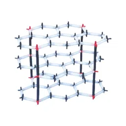 YMRR Plastic Graphite Crystal Model Set-24