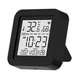 OKOS Alarm, High Accuracy Smart IR Remote Control Black for Home and Office-45