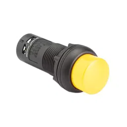 ESBEE Projecting Head Push Function Actuator Contact 5 - 2 NC Yellow Diameter 22.5 mm, EE5YPD1-7