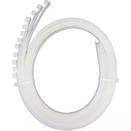 SCHOFIC Heavy Duty Cable Zip Ties Nylon (Polyamide) White 7.2x250 mm, (Pack of ‎100)-image-89