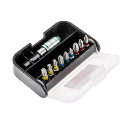 RS PRO Bit Holder 10 Pieces, Phillips, Pozidriv, Torx Model No 1250435-18