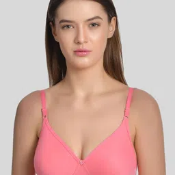 Aimly Seamless Medium Coverage All Day Comfort Non-Wired Non-Padded Cotton T-shirt Bra-image-64